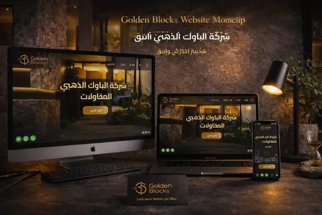 Golden Blocks Website