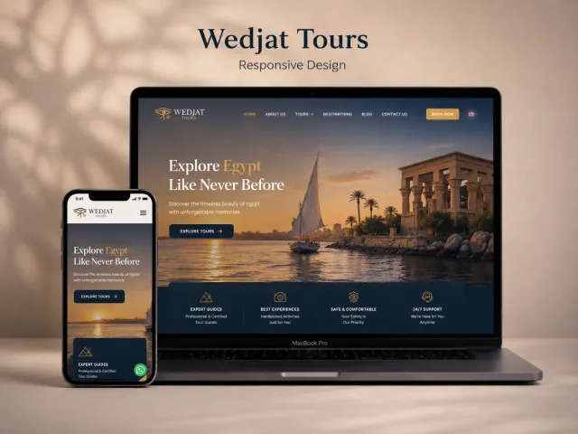 Wedjat Tours Website