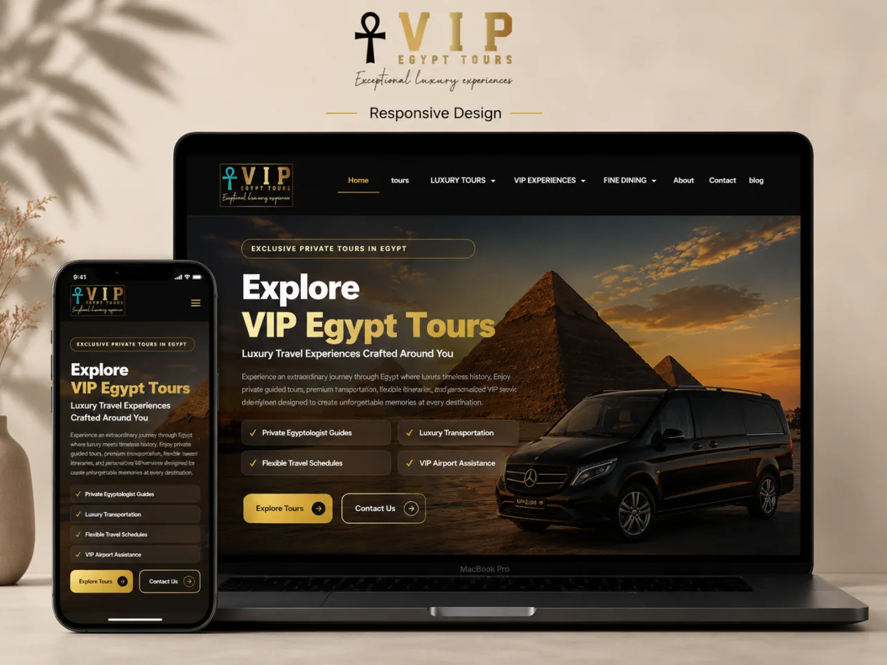 Website development portfolio